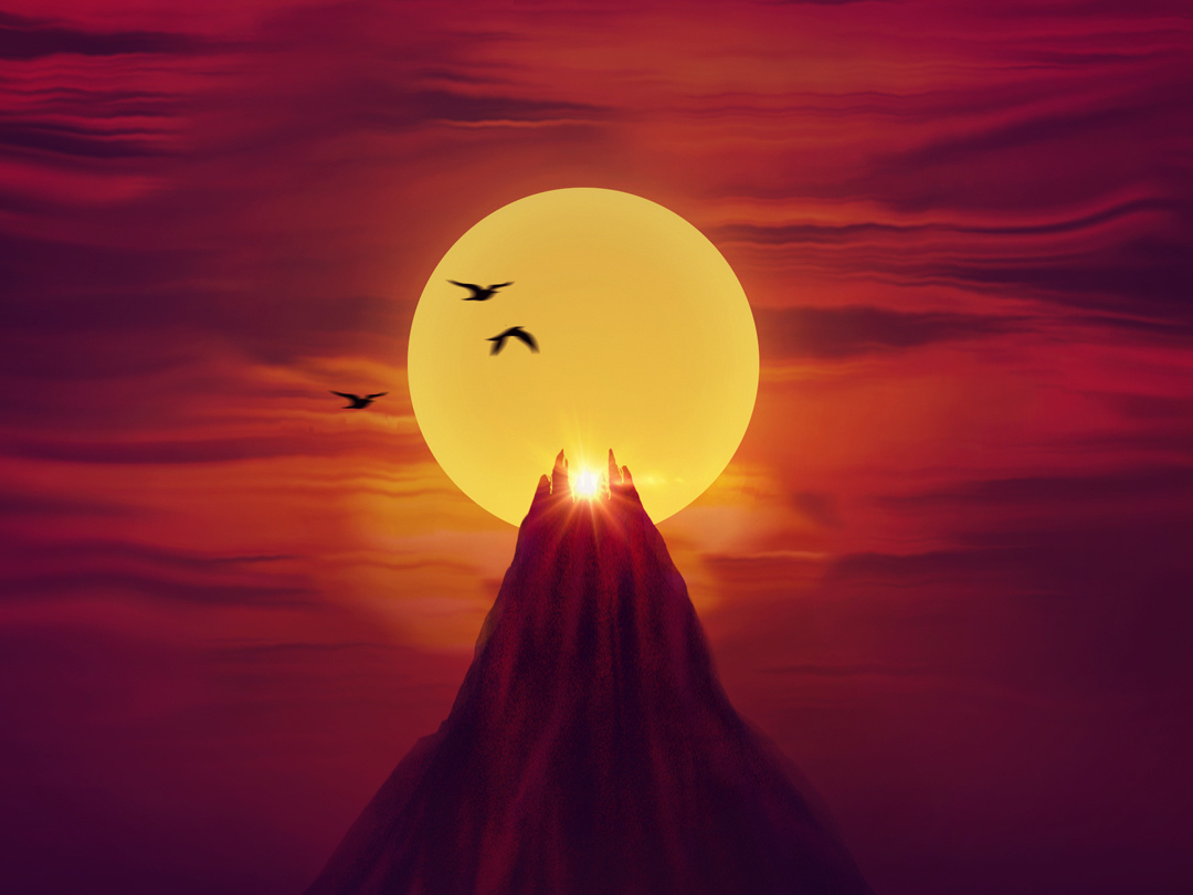 Sunset Digital Painting by Muhammad Ilyas on Dribbble