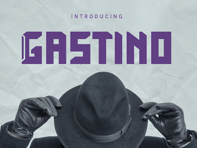 Gastino - Display Font