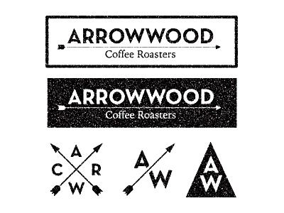 Arrowwood Coffee arrow branding coffee coffee roasters logotype vector