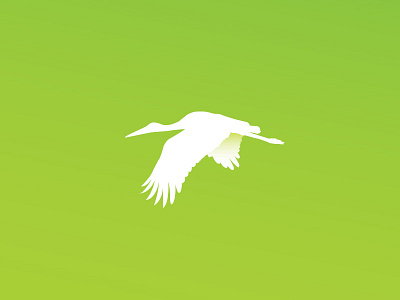 Stork announcement illustration stork vector