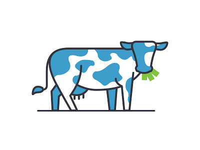 cow udder graphic