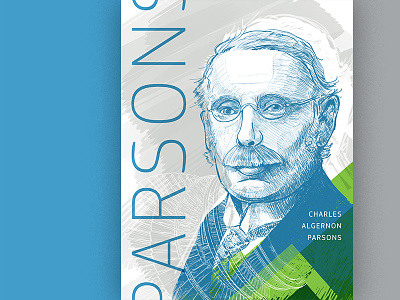 Charles Algernon Parsons engineer illustration inspiration poster