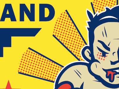 Fight Night illustration font design letter lettering branding art script logotype hand lettering designer type
