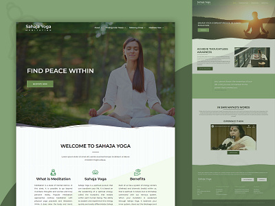 Sahaja Yoga-Landing Page