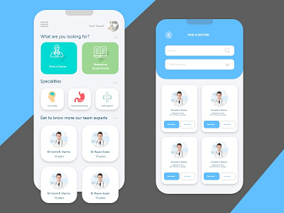 Hospital Services App app icon mobileappdesign userinterface ux design