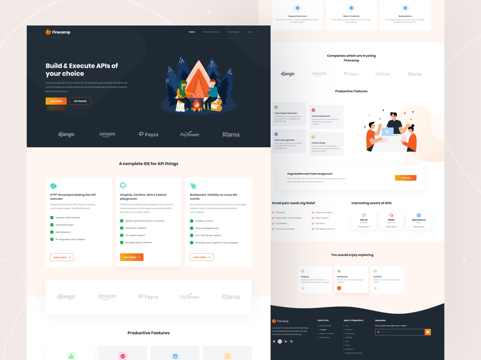 Landing Page Design 🔥 by Ajendra Sutariya on Dribbble