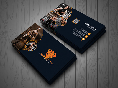 Fitness Business Card Design