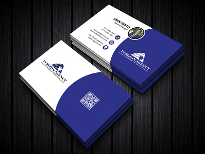 Corporate Business Card Design branding business card clean design colorful corporate design illustration logo ux vector