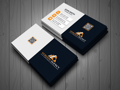 Corporate Business Card Design branding business business card clean design colorful corporate design illustration logo typography ui ux vector