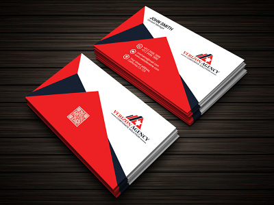 Corporate Business Card Design branding business card clean design colorful corporate design illustration logo ui vector