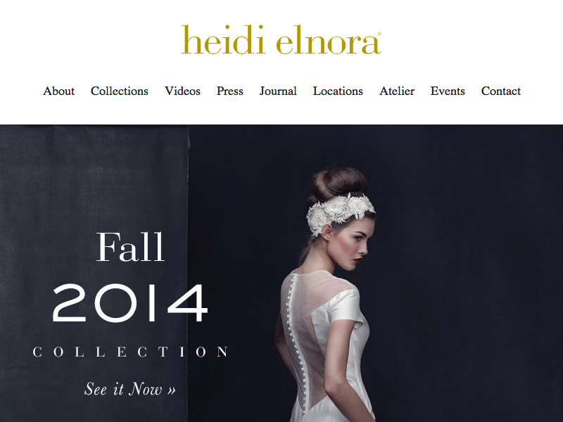 Heidi Elnora Facelift website photo wedding dresses page web heidi elnora fall 2014