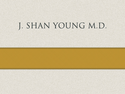 J. Shan Young, Author color mood texture