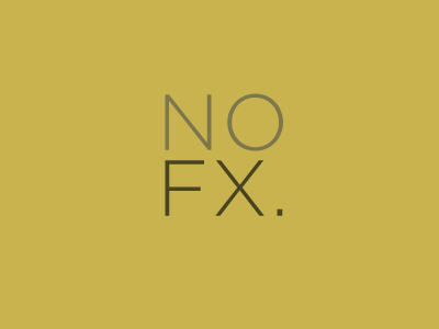 Nofx challenge no effects