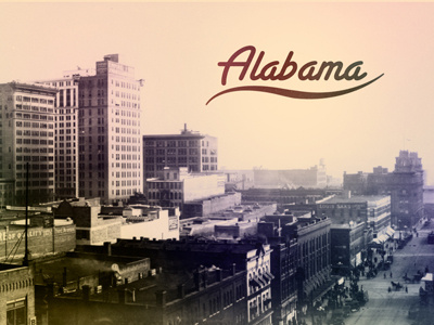 Alabama alabama state vintage