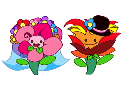 Happy Ever After animation cartoon child children cravorosa cute flowers illustration kid marriage toon wedding