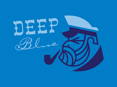 Deep Blue blue captain deep face hat head ocean pipe sailor sea