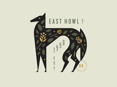 East Howl animal dog flower