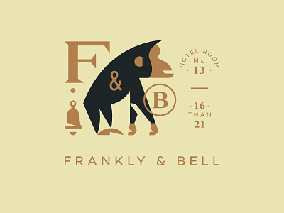 Frankly & Bell animal ape bell chimp hotel monkey