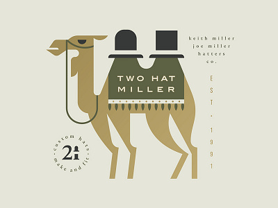 Two Hat Miller animal camel hat type