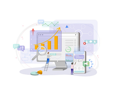 Homepage Marketing Audit Illustration