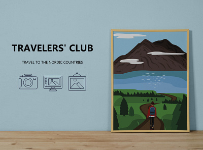 Travelers' club design graphic design icon illustration photoshop vec