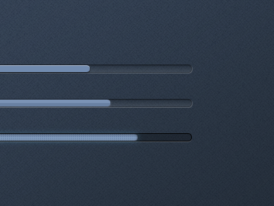 Progress bars by Claude on Dribbble