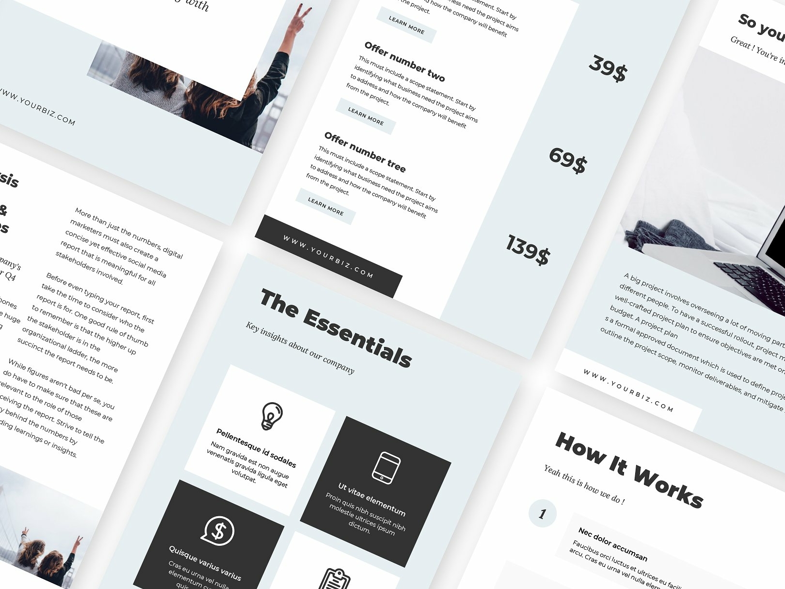 Media Kit Pricing Guide For Canva By Claude On Dribbble