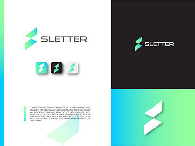 s letter logo design