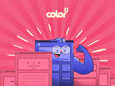 Your Brand Online color al cuadrado color2 illustration sem seo web design