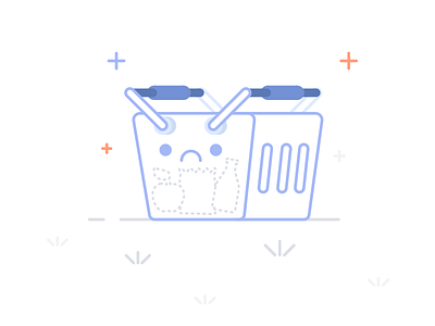Empty Cart - Rappi cart colombia empty icon illustration outline rappi