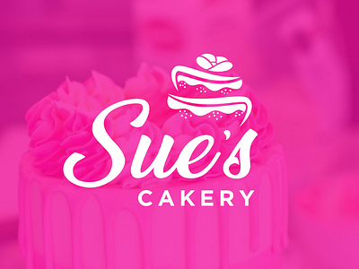 Sweet logo for cakery