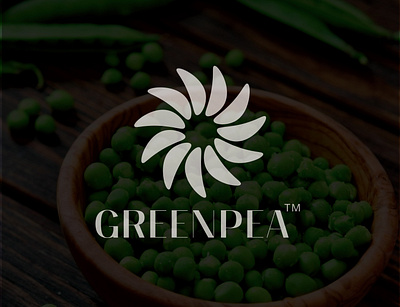 GREENPEA branding design graphic hire hireme icon illustration illustrator logo logodesign vector