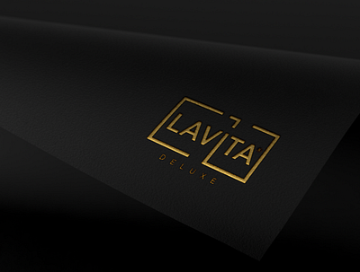 Lavita Deluxe Logo Design branding design illustration logo logo design branding typography