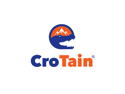 Crotain Logo Design creative logo design logo design mountain logo