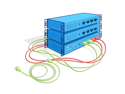 Illustration with load balancer cluster cabel cluster configuration error page illustration load balancer server