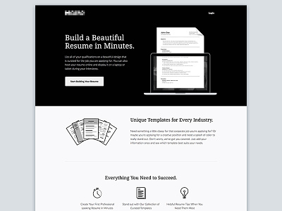 Resume Builder preview resume website