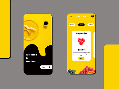 Fruit app adobexd fruit ui ui design ux