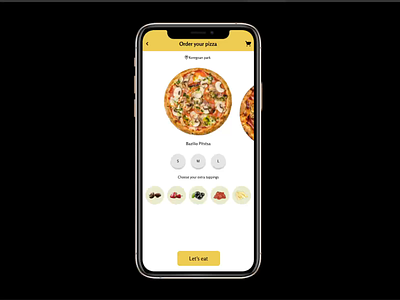 Pizza branding design figma figmadesign foodie interaction love pizza ui design