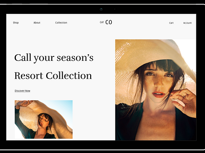 Fashion Ecommerce rebranding - Catco adobexd ecommerce fashion figma interaction rebranding