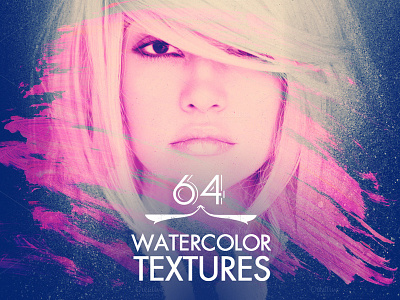 64 Watercolor Textures