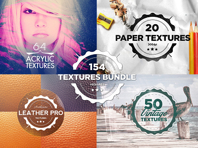 154 Textures Bundle