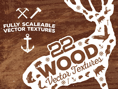 22 Vector Wood Textures