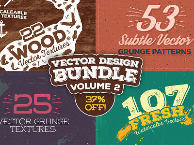 Vector Design Bundle - Volume 2 bundle bundles design designs vector vectors