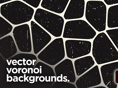 Vector Voronoi Pattern Background Textures