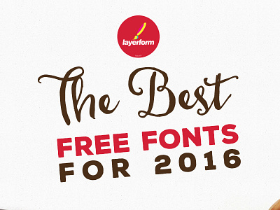 Best Free Fonts For 2016 best free fonts cool free fonts free font free fonts free type top free fonts
