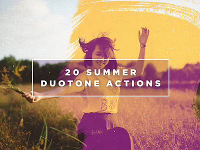 20 Summer Duotone Photoshop Actions action actions creative creativemarket duotone filter filters gradient gradients photoshop summer summers