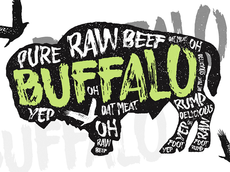 Buffalo - Typeface typography calligraphy handdrawn font slab serif font handmade font handsketched font fonts buffalo font