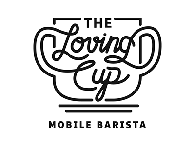 The Loving Cup Logo coffee design logo