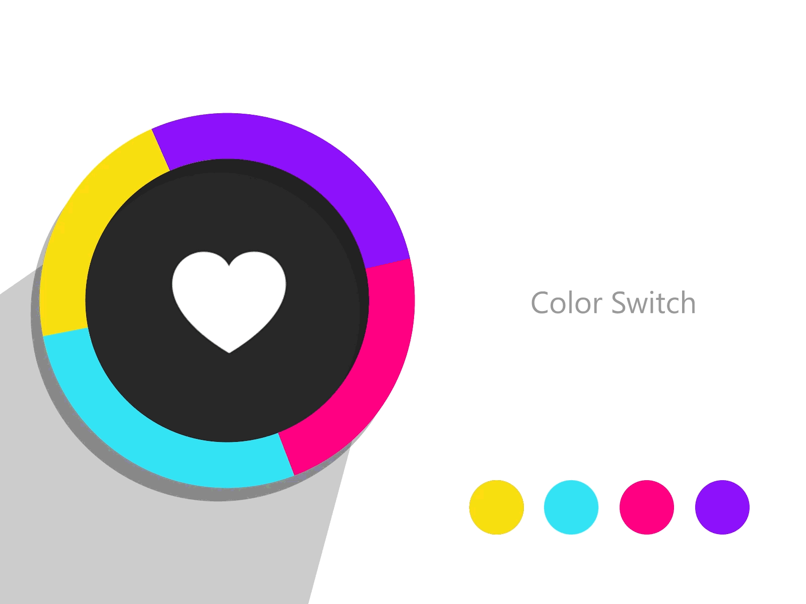 Color Switch aftereffects animation color color palette colors design designs gif illustration logo mobile ui ux vector