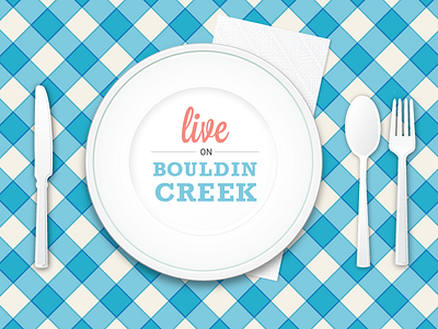 Live On Bouldin Creek music logo picnic rockwell